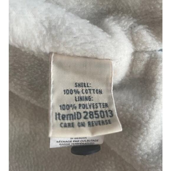 LL Bean Women's Size Small Shirt Jacket Purple Plaid‎  with Fleece Lining - Picture 6 of 6